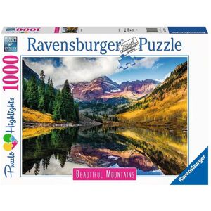 Ravensburger 1000 Brikker - Aspen Colorado Blandet Puslespil