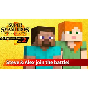 Nintendo Eshop Super Smash Bros Ultimate: Pack del aspirante 7: Steve & Alex Switch