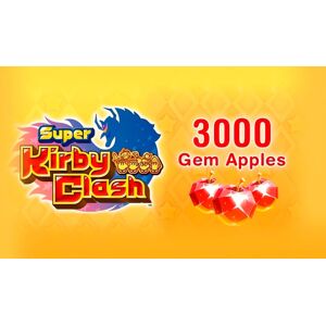 Nintendo Eshop Super Kirby Clash 3000 Gem Apples Switch