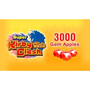 Nintendo Eshop Super Kirby Clash 3000 Gem Apples Switch