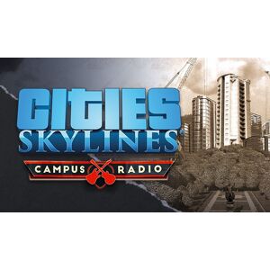 Steam Cities: Skylines - Campus Rock Radio
