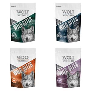 Blandet pakke: Wolf of Wilderness Wild Bites - Mix II: 4 varianter (720 g)