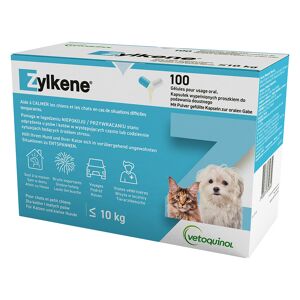 Vetoquinol Zylkéne Kapsler 75 mg, < 10 kg til hund og kat - 2 x 100 stk