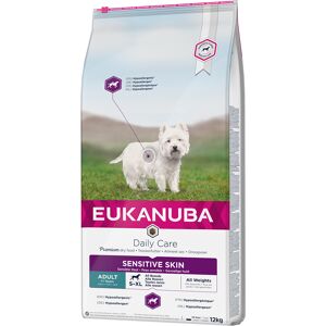 2x12 kg Sensitive Skin Eukanuba Daily Care