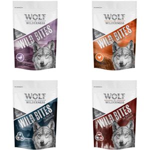 Blandet pakke: Wolf of Wilderness Wild Bites - Mix IV: 4 varianter (720 g)