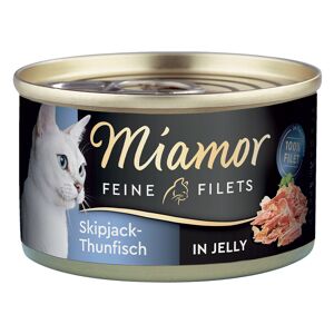 Miamor Fine Fileter 1 x 100 g, skipjack-tun i gelé - Skipjack Tun i gelé