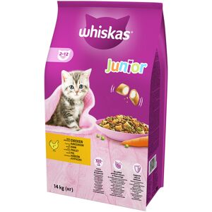 Whiskas Junior: Kitten, Kylling - 14 kg