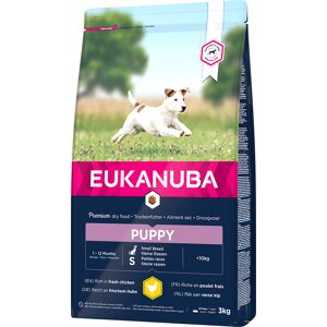 3kg Eukanuba Puppy Small Breed Kylling hundehvalp