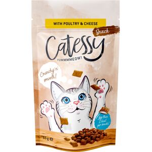 Sparepakke: Catessy Snacks 3 x 65 g - Fjerkræ, Ost & Taurin