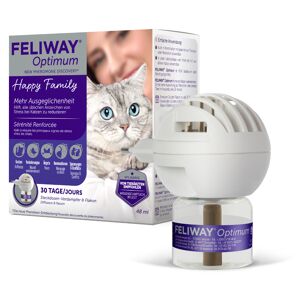 Feliway 1stk. Feliway® Optimum diffusor til stikdåse - Refill 48 ml
