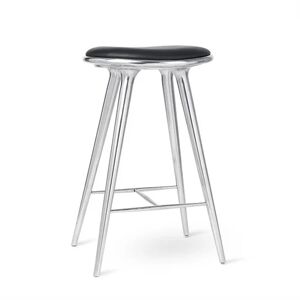 Mater High Stool H: 69 cm - Aluminium