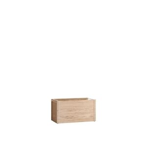 Moebe Storage Box 60x31 cm - Oak / White Steel