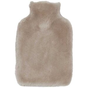 Natures Collection Hot Water Bottle New Zealand Sheepskin 32x22 cm - Silver Grey OUTLET