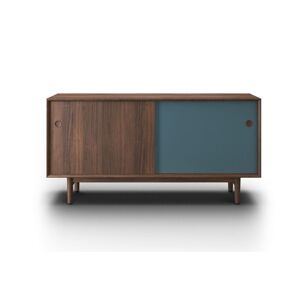 Sibast Furniture No 11 Skænk L: 152 cm - Walnut/Blue & Black