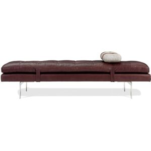 Søren Lund Dicentra 70 Daybed L: 190 cm - Teak Genova Læder/Flex Sokkel