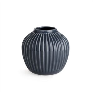 Kähler Hammershøi vase H:12,5 cm - Antracitgrå
