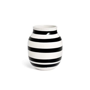 Kähler Omaggio Vase H:20 cm - Sort