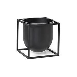 Audo Copenhagen Kubus Flowerpot 14 14x14 cm - Sort