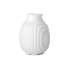 Lyngby  Porcelæn Lyngby Porcelæn Curve Vase H: 12 cm - Hvid