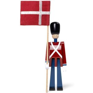 Kay Bojesen Fanebærer med tekstilflag 18,5 cm - Mini