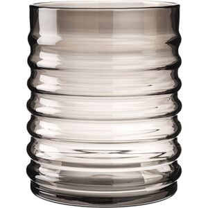 LOUISE ROE Willy Glass Vase Ø: 21 cm - Smoke