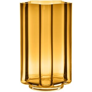 LOUISE ROE Funki Vase Rounded H: 34 cm - Amber