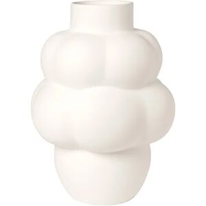 LOUISE ROE Balloon Vase #04 H: 32 cm - Ceramic Raw White