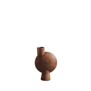 101 Copenhagen Sphere Vase Bubl Medio H: 26 cm - Terracotta OUTLET