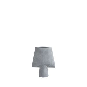 101 Copenhagen Sphere Vase Square Mini H: 25 cm - Light Grey OUTLET