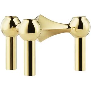 STOFF Nagel Candle Holder H: 6,5 cm - Solid Brass