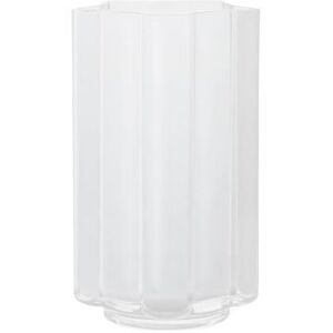 LOUISE ROE Funki Vase Rounded H: 34 cm - Opal White