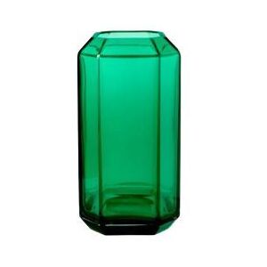 LOUISE ROE Jewel Vase Glass H: 16 cm - Green