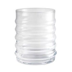 LOUISE ROE Wilma Glass Vase Ø: 15 cm - Clear