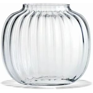 Holmegaard Primula Oval Vase H: 17,5 cm - Klar