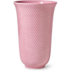 Lyngby  Porcelæn Lyngby Rhombe Color Vase H: 20 cm - Rosa