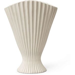 Ferm Living Fountain Vase H: 30,5 cm - Off-White