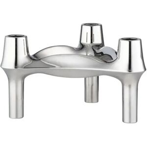 STOFF Nagel BMF Candle Holder H: 7,5 cm - Chrome