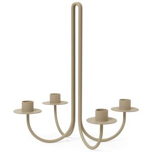 Ferm Living Sway Candelabra H: 30,2 cm - Cashmere