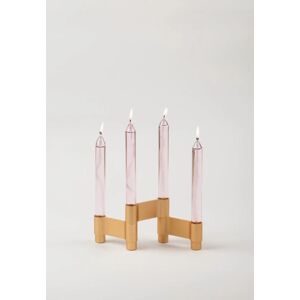 Studio About Link Candle Holder L: 11 cm - Golden Anodized OUTLET