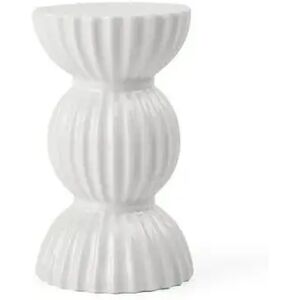 Lyngby  Porcelæn Lyngby Porcelæn Tura Kronelysestage H: 14 cm - Hvid