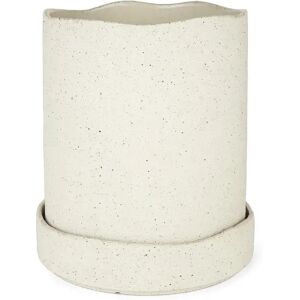 Ferm Living Uneru Pot Ø: 16 cm - White