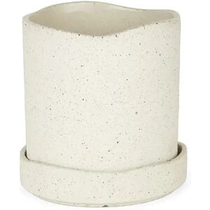 Ferm Living Uneru Pot Ø: 13 cm - White