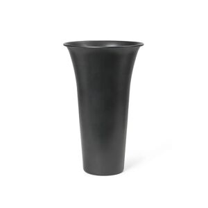 Ferm Living Spun Alu Vase H: 41,9 cm - Black