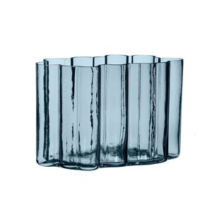 Hübsch Umber Vase 30x16 cm - Blå