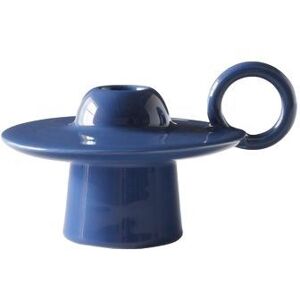 &Tradition Momento Candleholder JH39 7,5x15,1 cm - Azure