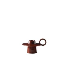 &Tradition Momento Candleholder JH39 7,5x15,1 cm - Red Brown