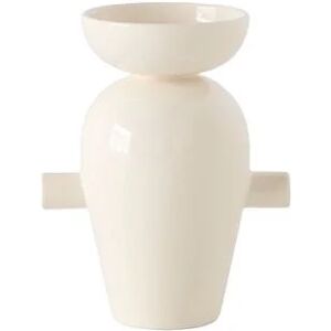 &Tradition Momento Vase JH40 H: 27 cm - Cream