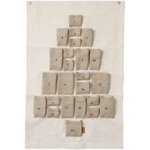 Ferm Living Pine Christmas Calendar Mini 50x69 cm - Natural