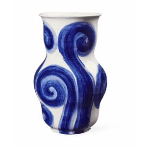 Kähler Tulle Vase H: 22,5 cm - Blå