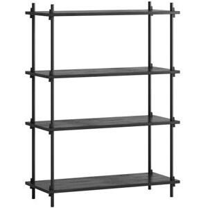 Moebe Shelving System Medium 115x85 cm - Black